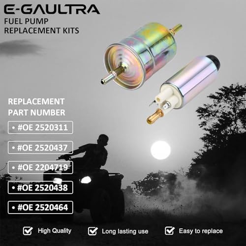 2520311 Fuel Pump Replacement Kits for ATV Models, Compatible with Polaris