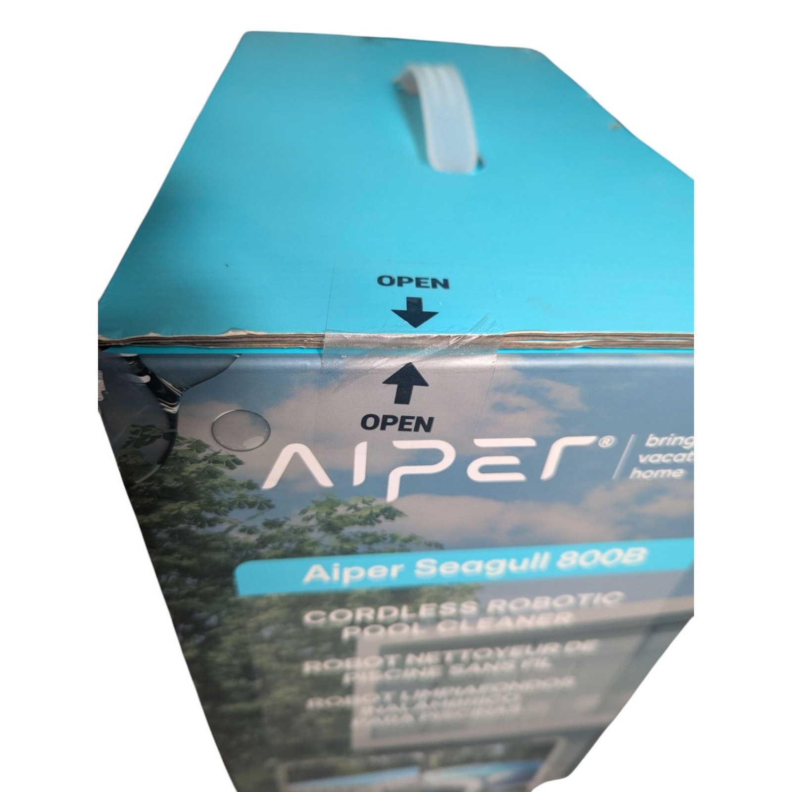 AIPER Seagull 800B Cordless Robotic Pool Cleaner ZT2001 Dark Gray New/Sealed
