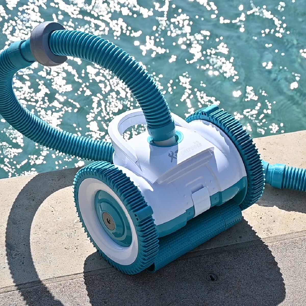 XtremepowerUS Automatic Suction Pool Cleaner Inground Pool Wall Climb 39ft Hose