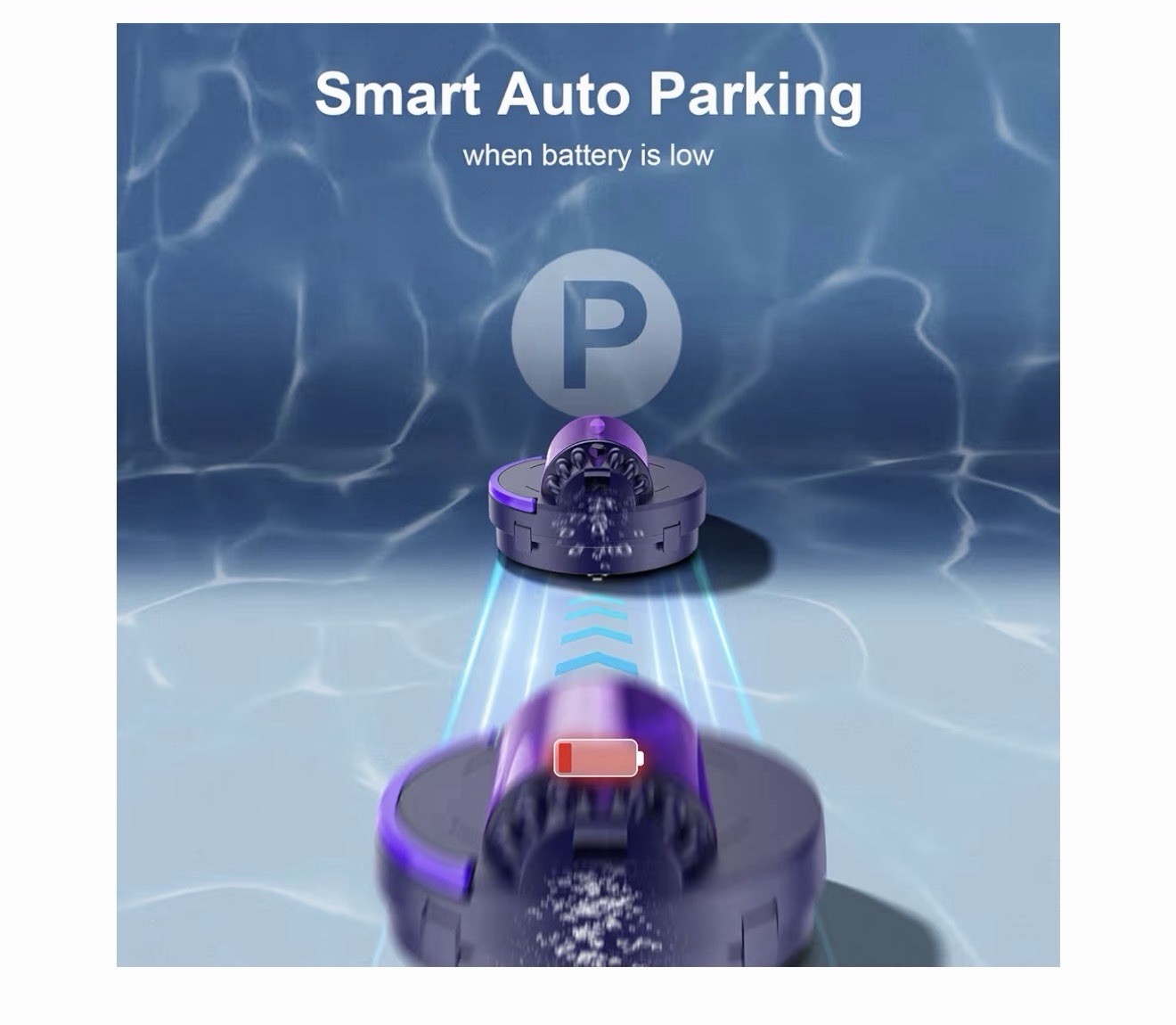 Poolease X1 Robotic Above Ground, Pool Automatic Cordless Pool Cleaner