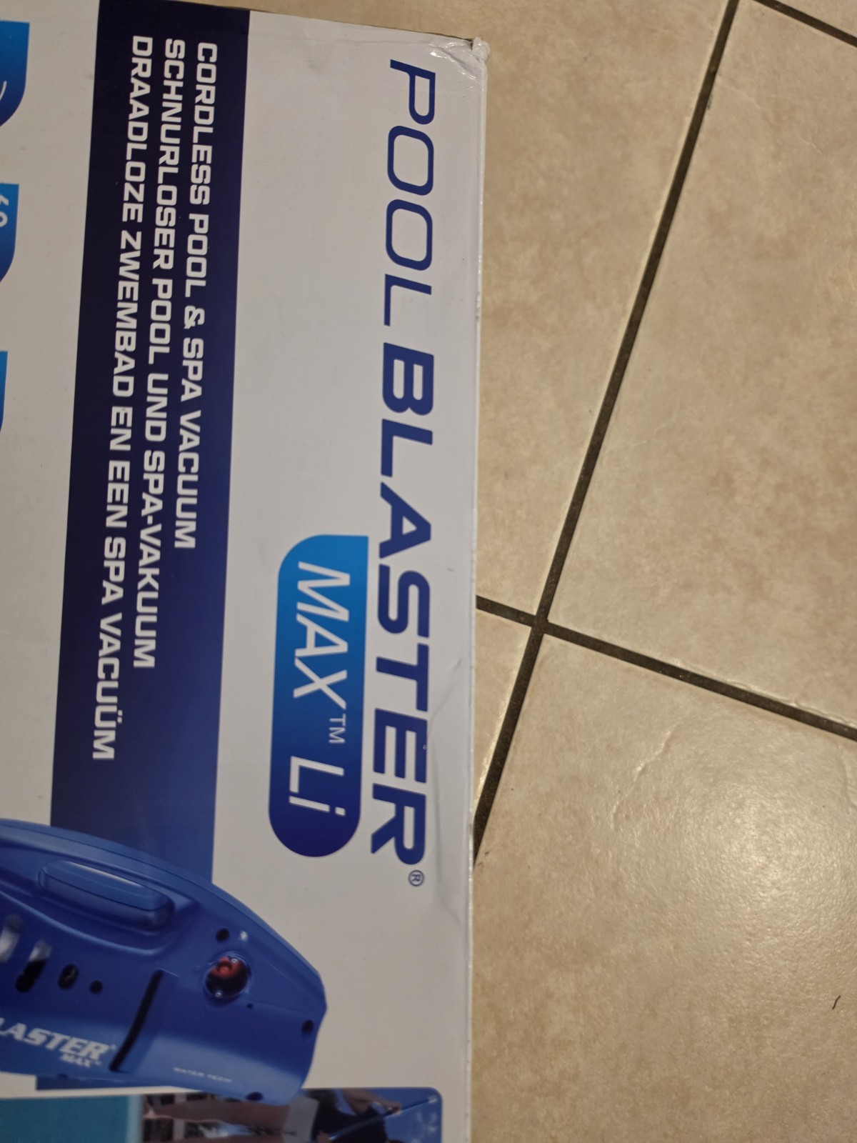 POOL BLASTER Max Li Cordless Pool & Spa Vacuum Strong Suction Open Box