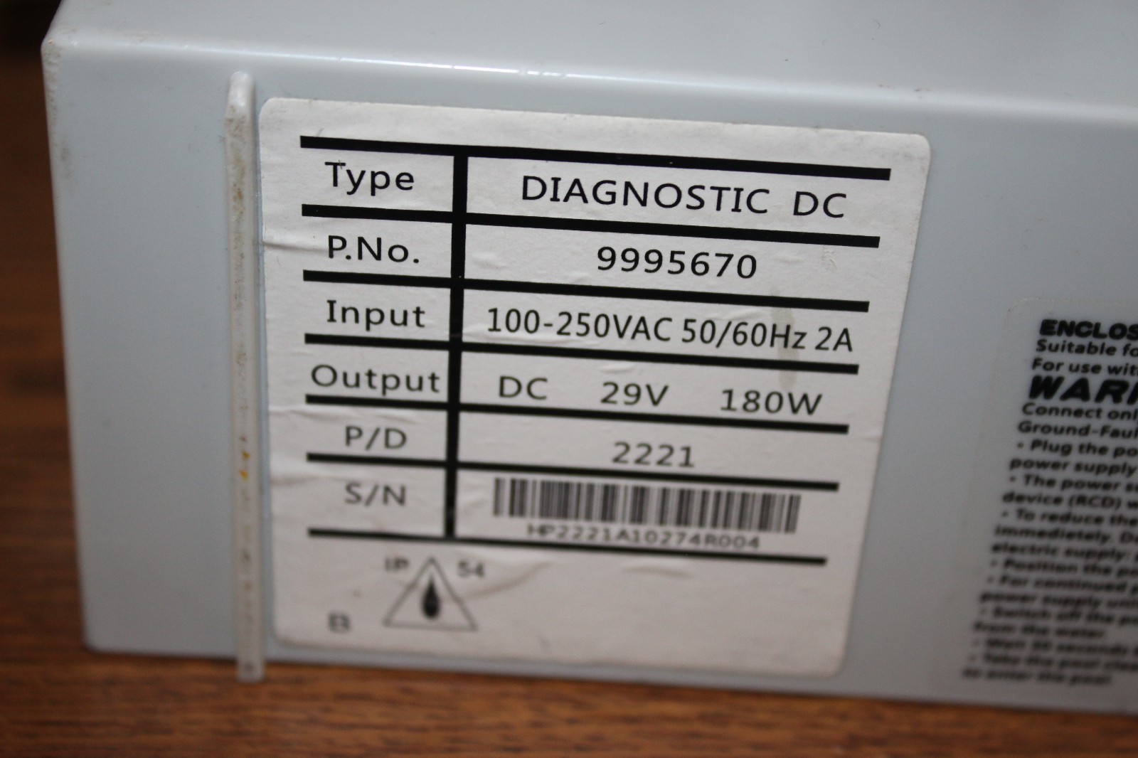 Maytronics Dolphin power supply replacement part #9995670 pool cleaner AO4076271