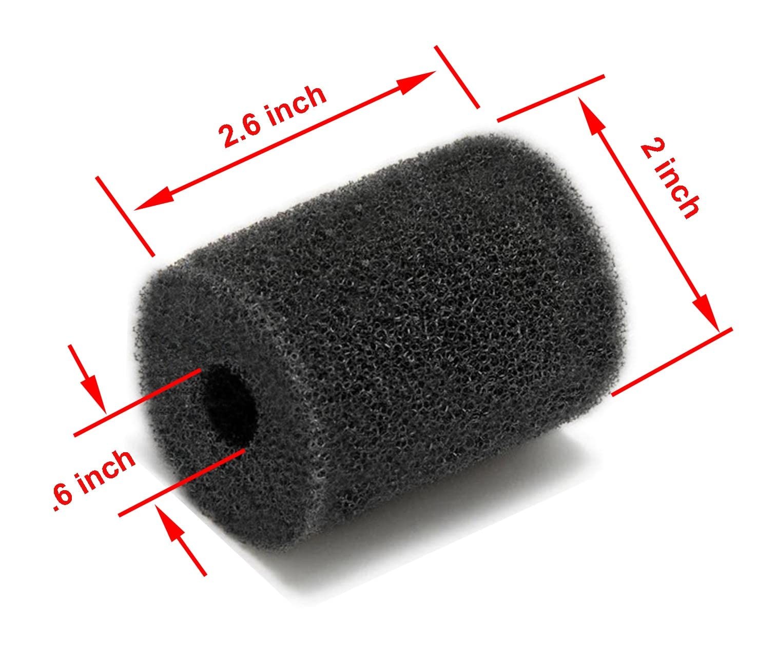 ATIE High Density Pool Cleaner Sweep Hose Scrubber 9-100-3105 12-Pack, Black