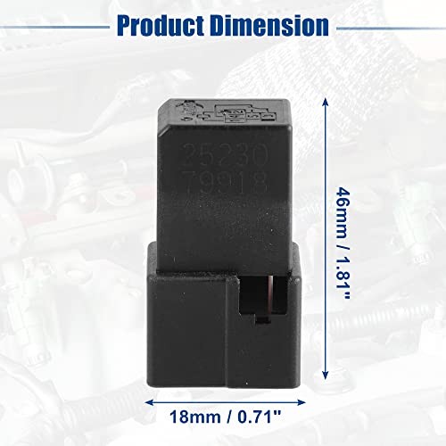 Car Motor Relay Replacement Fit for Nissan Altima – Pack of 1 Black