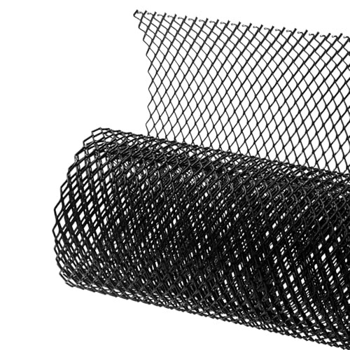 Car Grille Mesh, 40&Prime; × 13&Prime; Multi Functional Auto Aluminum Grill Mesh 6×12mm