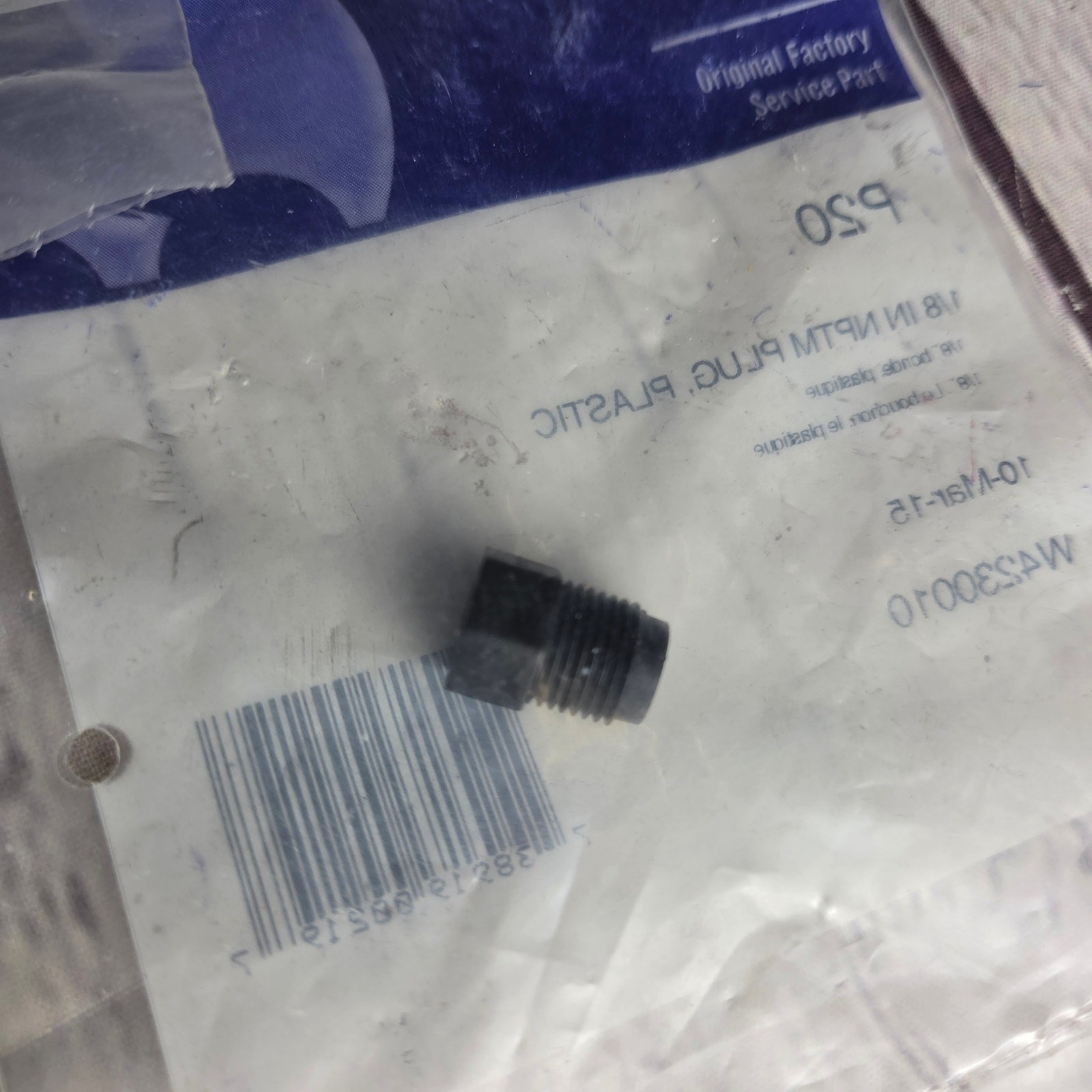 LOT OF 2 Polaris Cleaner Booster Pump Plug P20 P-20 1/8&Prime;