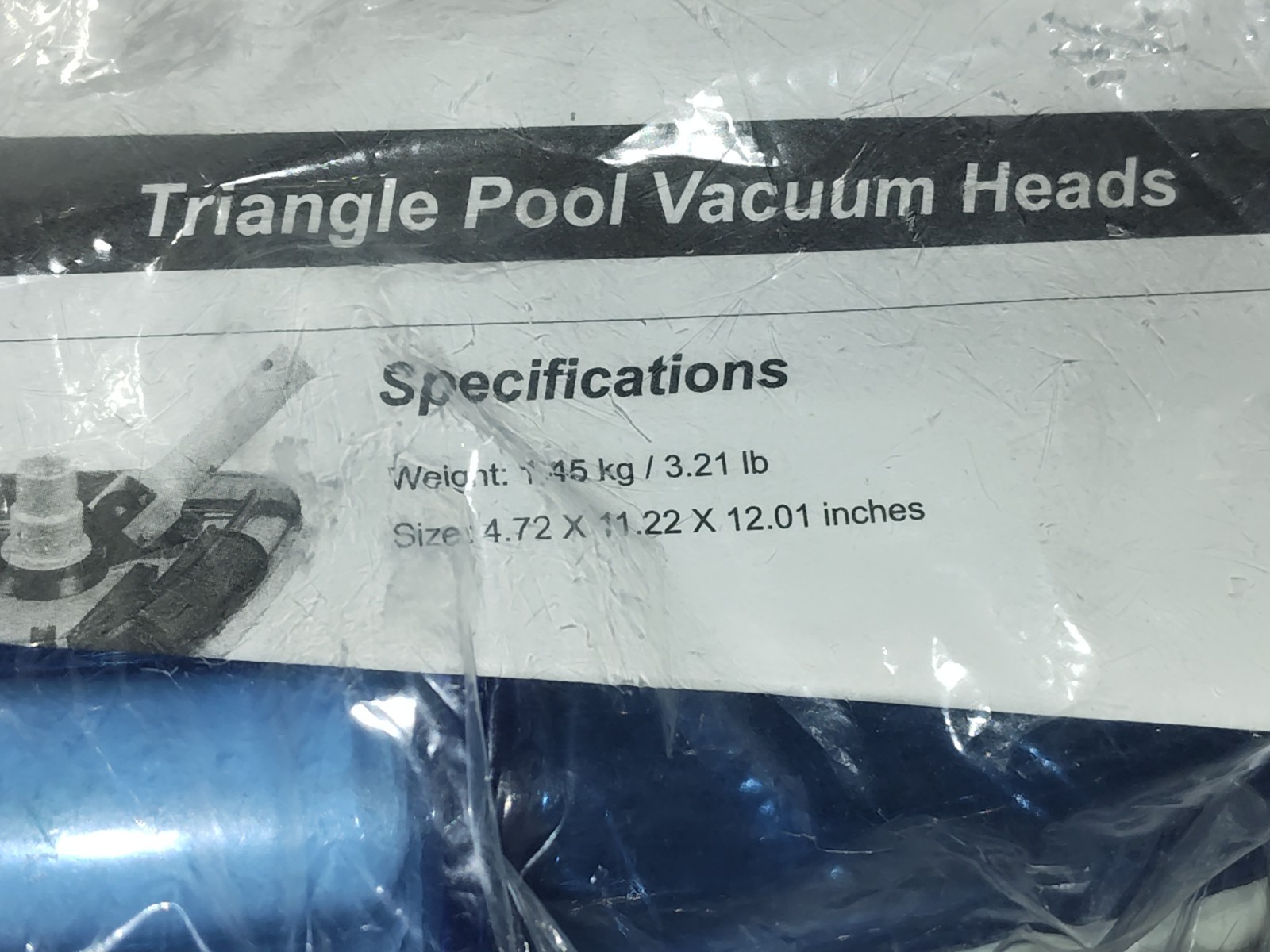 Triangle Pool Vacuum Cleaning Tool