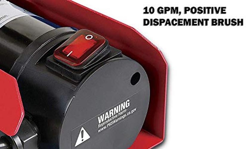 Diesel Fuel Transfer Pump Kit Portable 10GPM/40LPM Heavy Duty Electric DC 12V