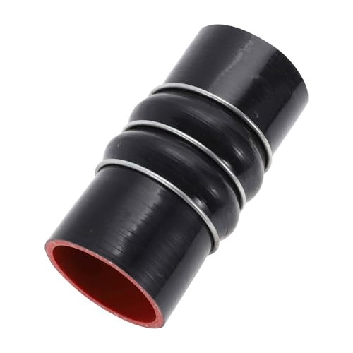 Silicone Hose Charge Air Intercooler Hump Heavy Duty Tube ID 63mm / 2.5&Prime; Black