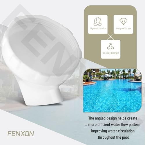 Enhanced Angled Pool Nozzle Compatible with Intex Bestway Pools 26165EH,