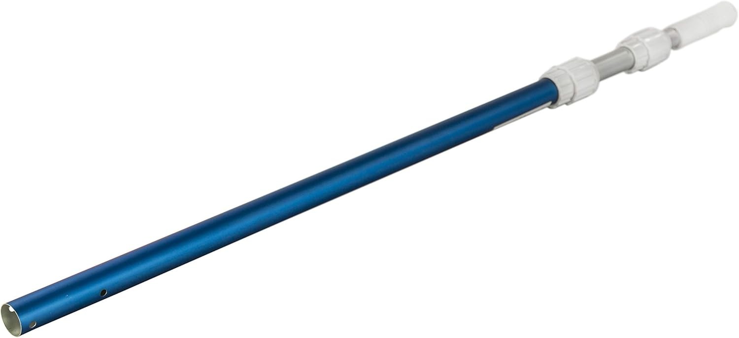 7-21 FT Telescoping Pool Vacuum Pole Aluminum Heavy Duty for Skimmers & Brushes