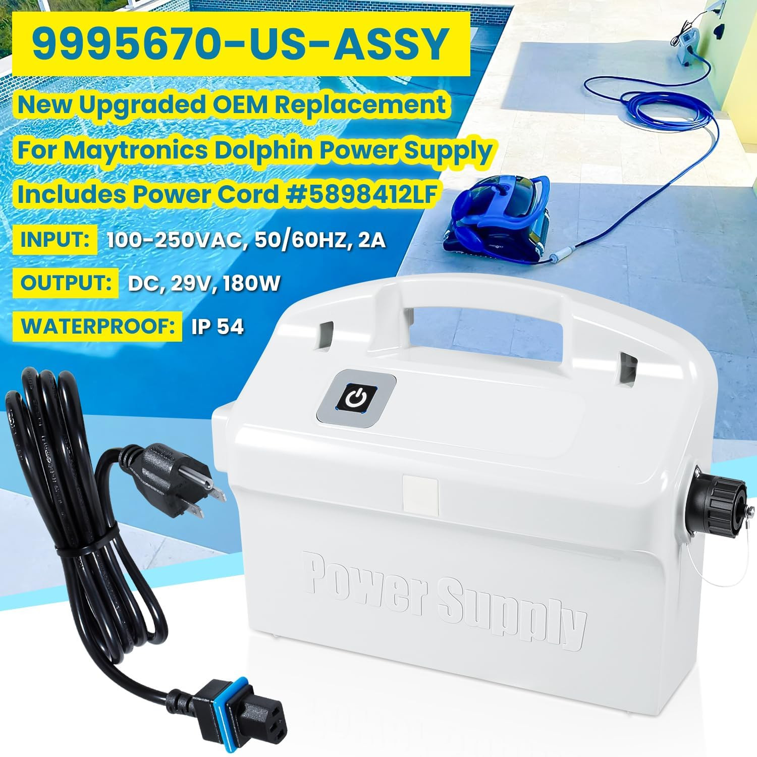 9995670-US-ASSY Basic Power Supply Replacement for Dolphin Diagnostic 2001/2002/