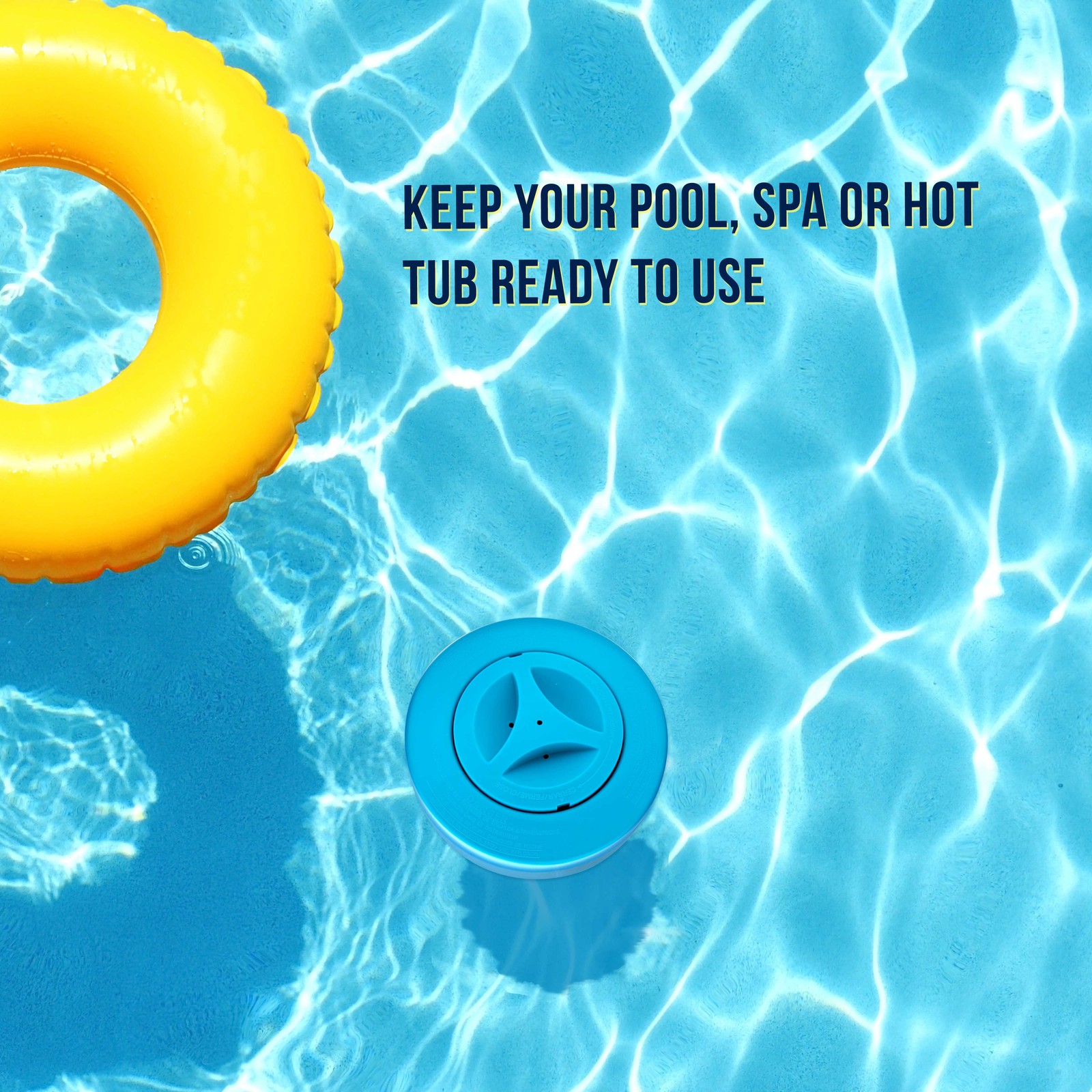 U.S. Pool Supply Deluxe Pool Cleaner Floater Dispenser for 3&Prime; Tablets