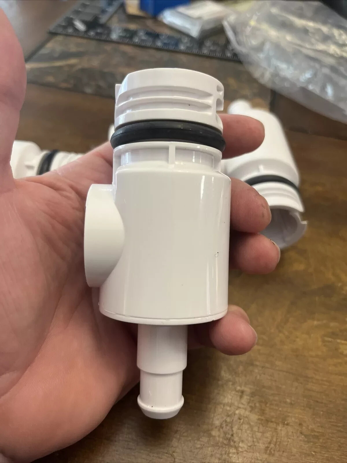 4 Pcs Aftermarket For Polaris Wall Fitting Quick Disconnect D29 White -DD