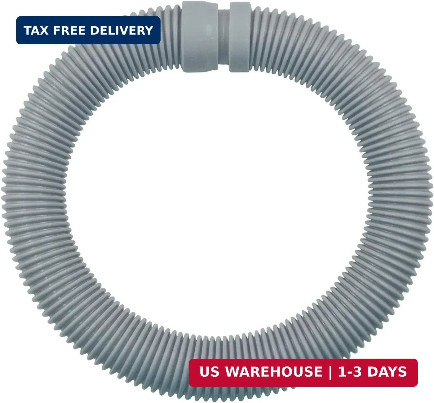 Poolvio Professional Swimming Pool Vacuum Cleaner Hose -1.5&Prime; 8 Piece Hoses for P