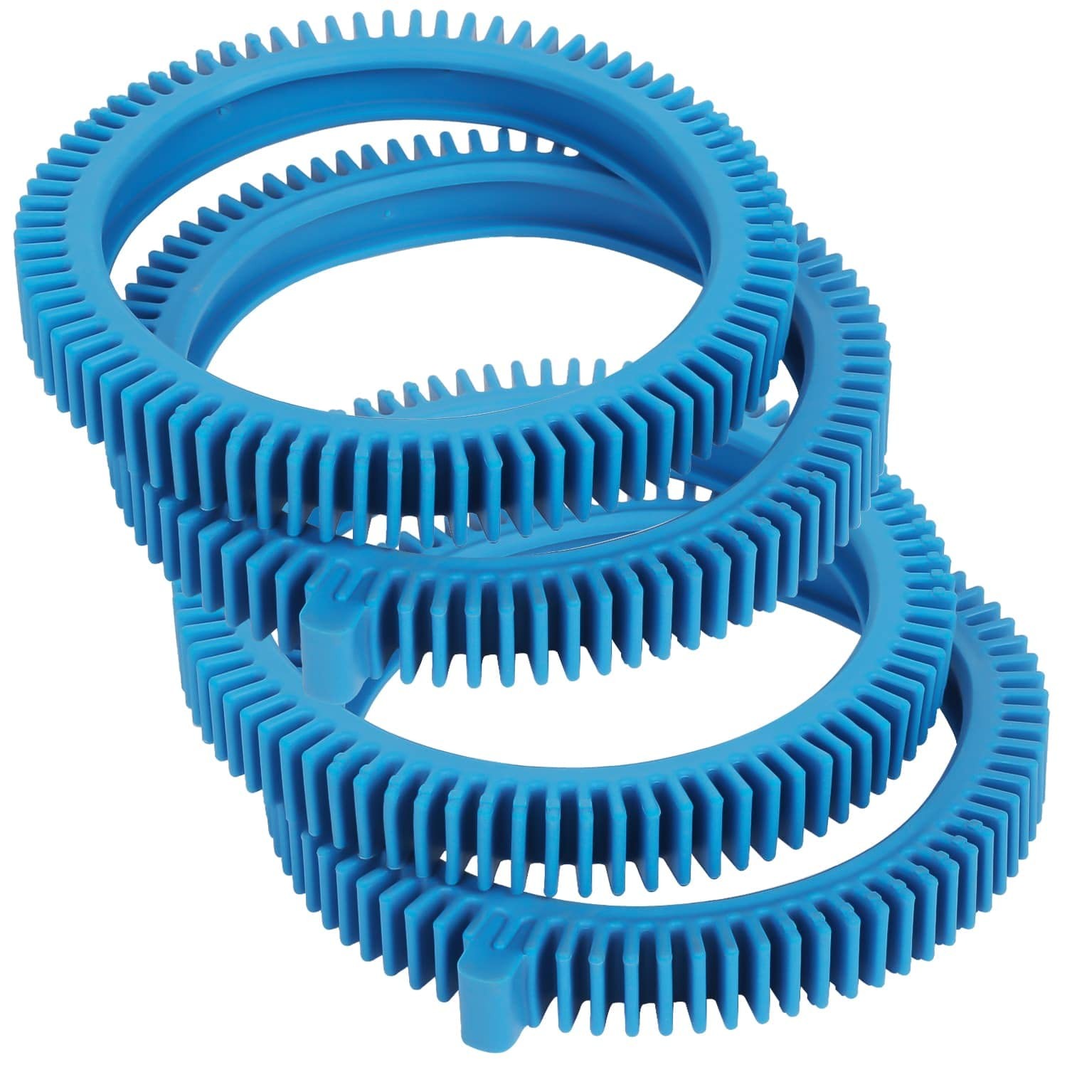 Front Tires W/ Super Hump & Standard Back Tire Kit For Pool Cleaners 4PK