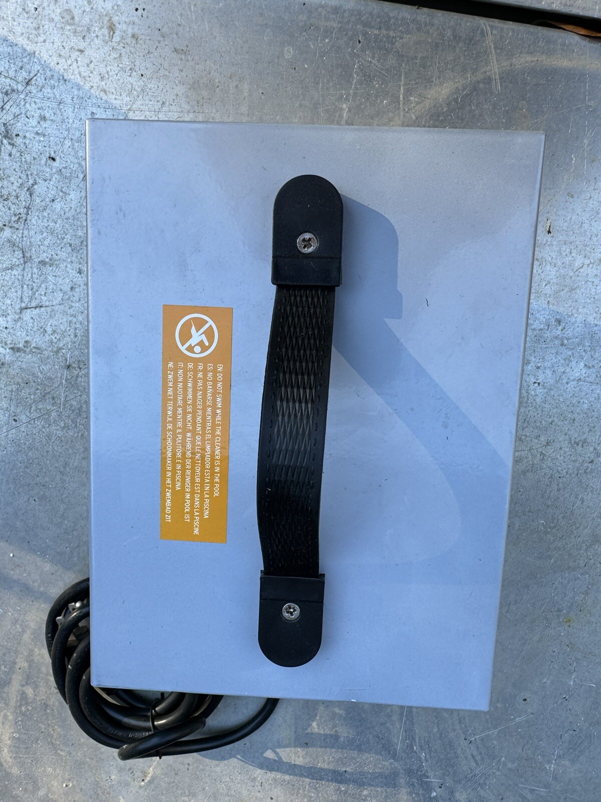 Automatic Cleaner Power Supply Aqua Products 7060D Missing 1 Rubber foot New
