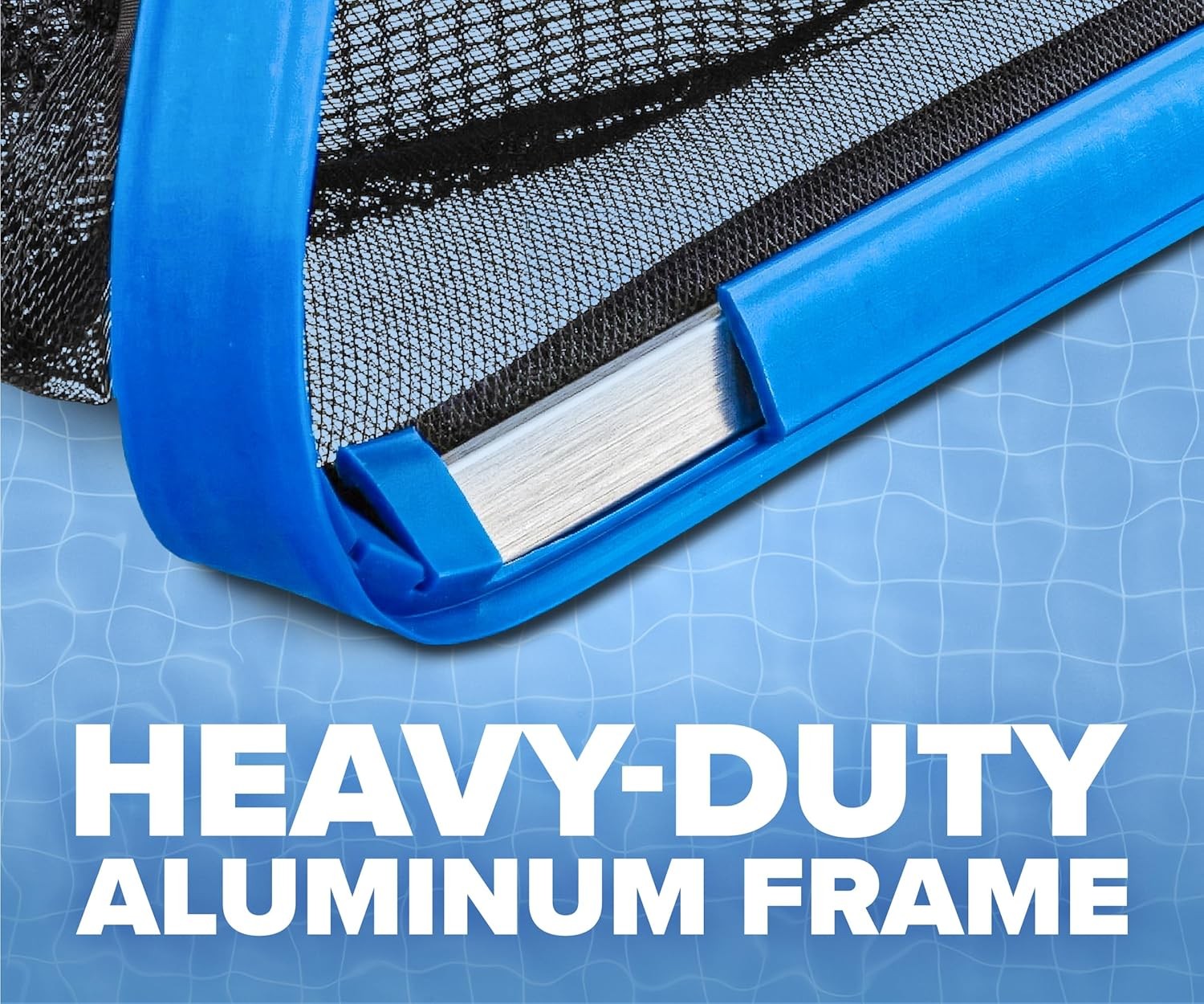 Pool Leaf Net Aluminum Frame Deep Bag Skimmer Inground Above Ground Swimming
