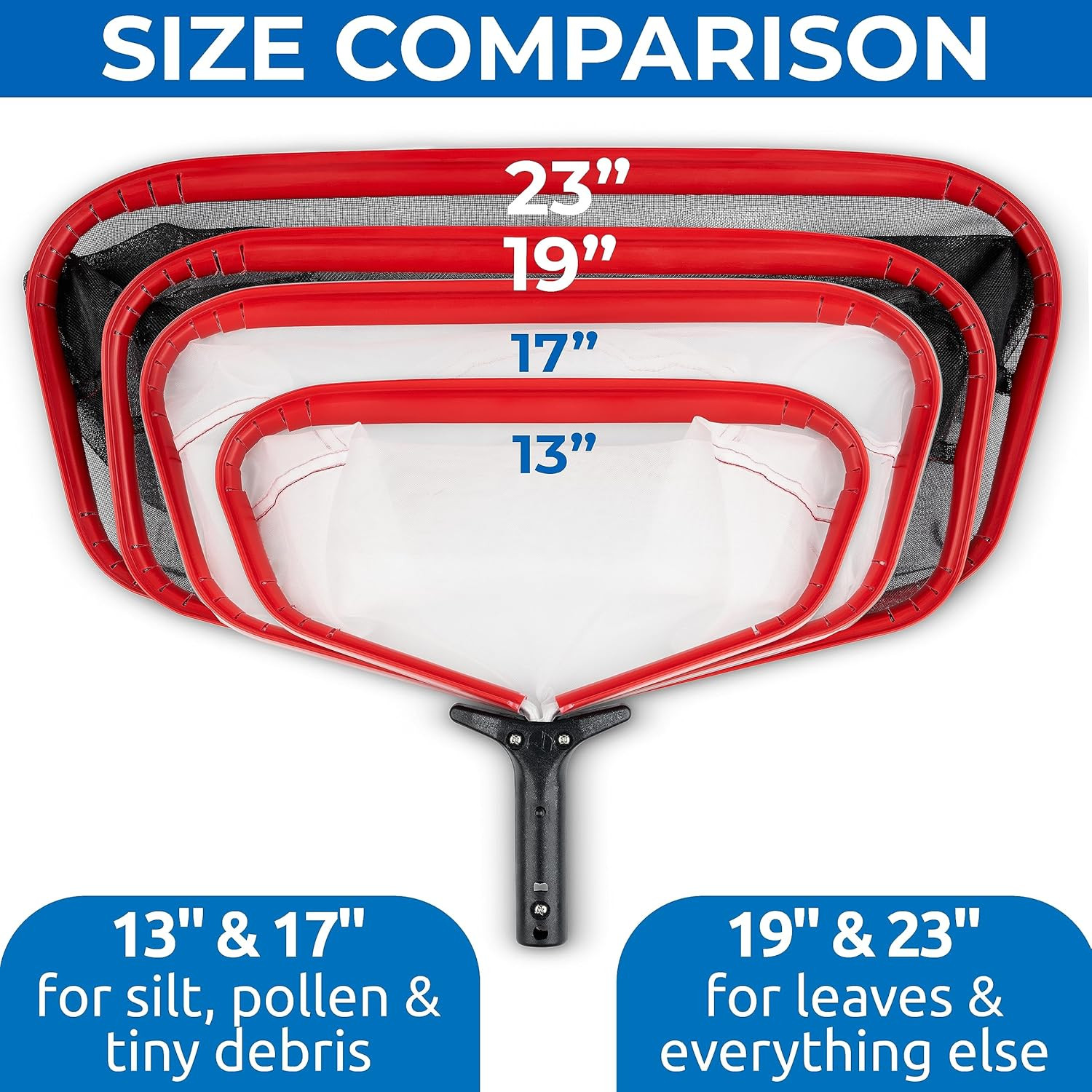 Protuff 17&Prime; Silt Net Pool Skimmer for PROS – “490 Promise” Unlimited Uncondition