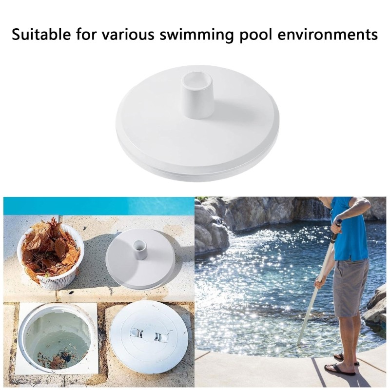 Pool Skimmer VAC Plate Skimmer Vacuum Hose Adapter Plate for Effective Cleaning