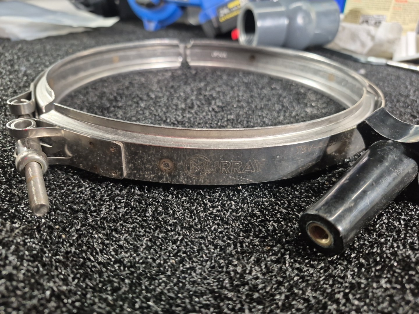 Pentair/A&A 2&Prime; Low Profile 6 Port TValve Replacement Clamp Assembly (C314)