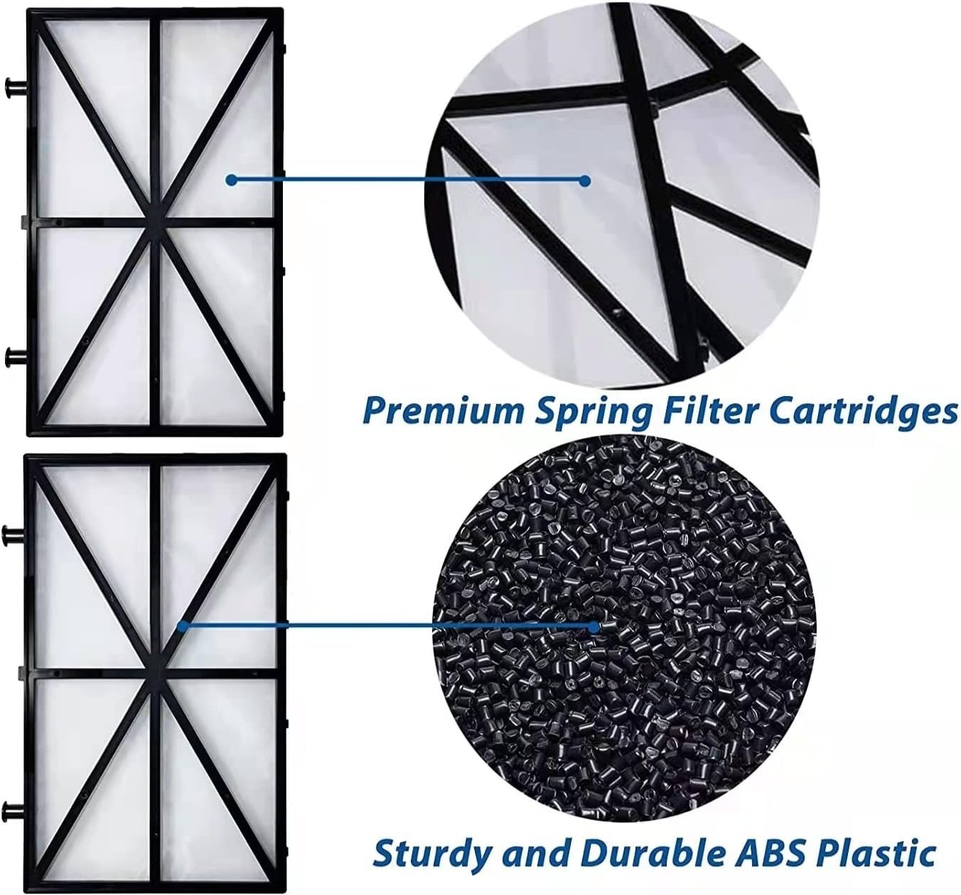 Durable 4-Pack Microfiltration Cartridges for Dolphin Pool Cleaners – 9991433-R4