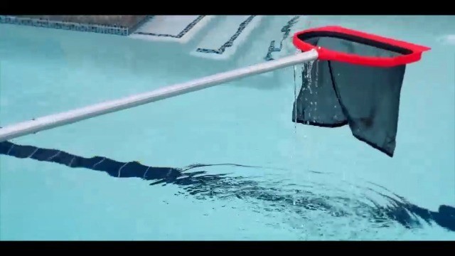 15ft Telescopic Aluminum Pool Cleaning Pole – Heavy Duty for Skimmer Nets & Vacu