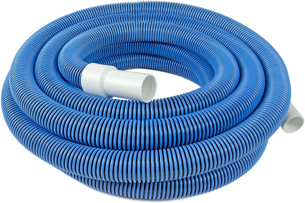 Durable 30 Ft Manual Pool Vacuum Hose – Swivel Cuff & Easy Setup for Clean Pools