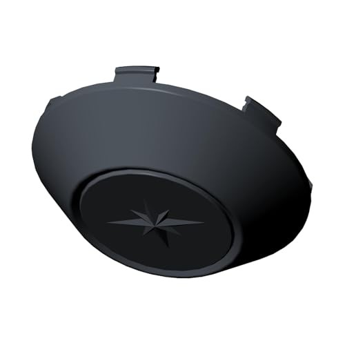 RZR Flush Rim Center Cap, Flash Black, Genuine OEM Part 1523153-655, Qty 1