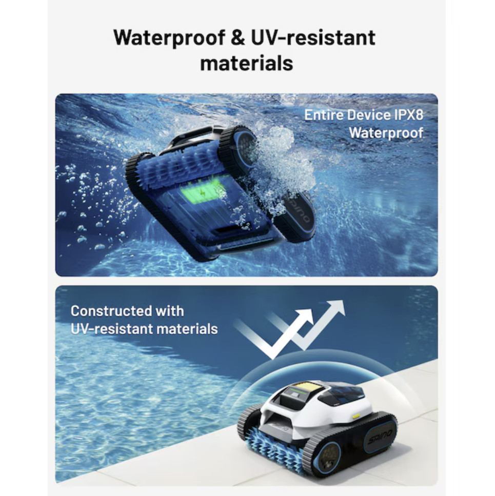New Mammotion SPINO E1 Pool Vacuum With Smart Navigation Free Shipping