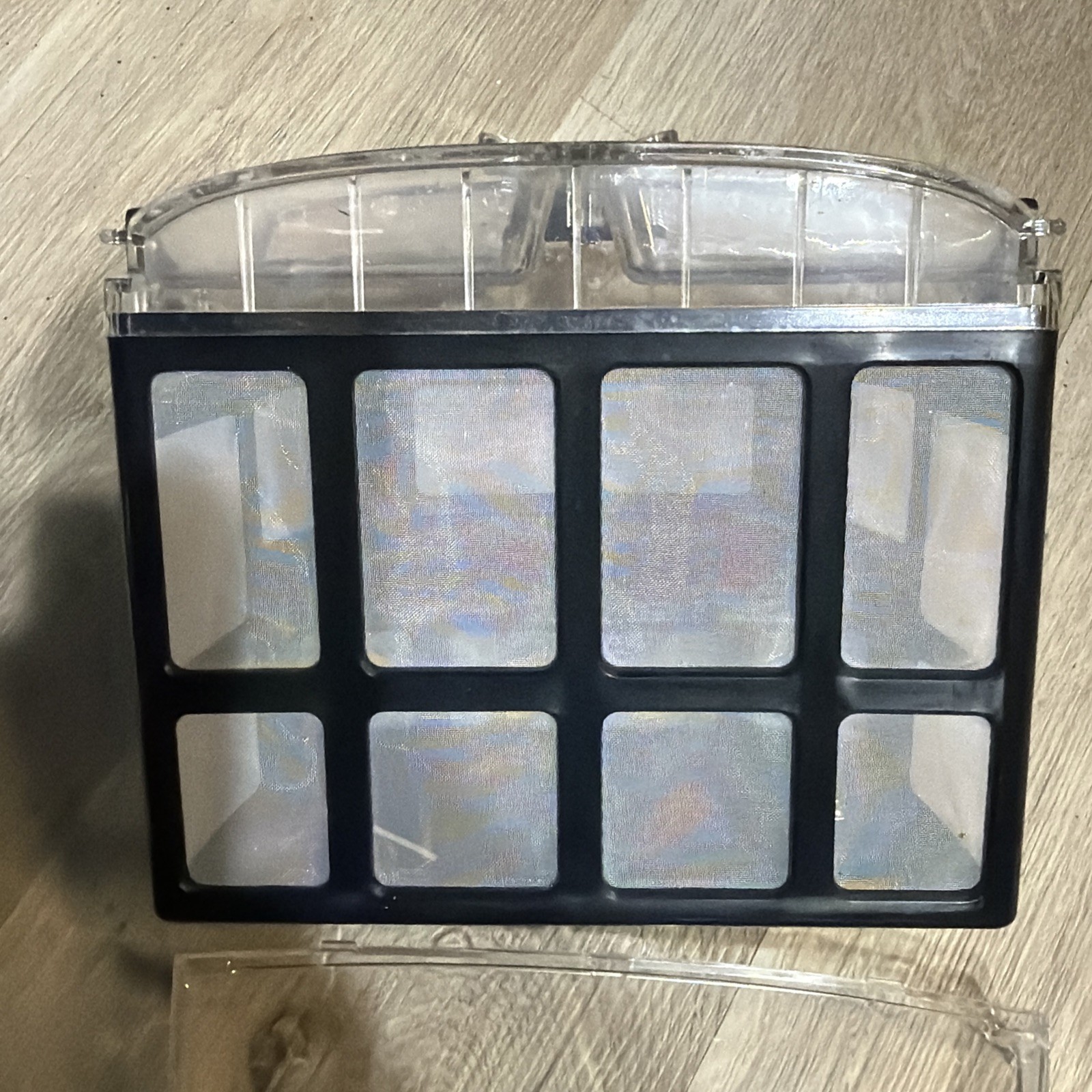 Seauto2025 Model cleaner basket with lid with outside clear lid Fast Shipping