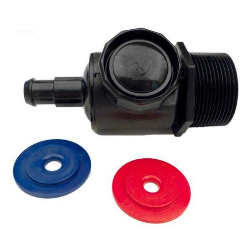 Polaris OEM 280 380 Black Max Pool Cleaner UWF Wall Fitting Assembly 9-100-9005