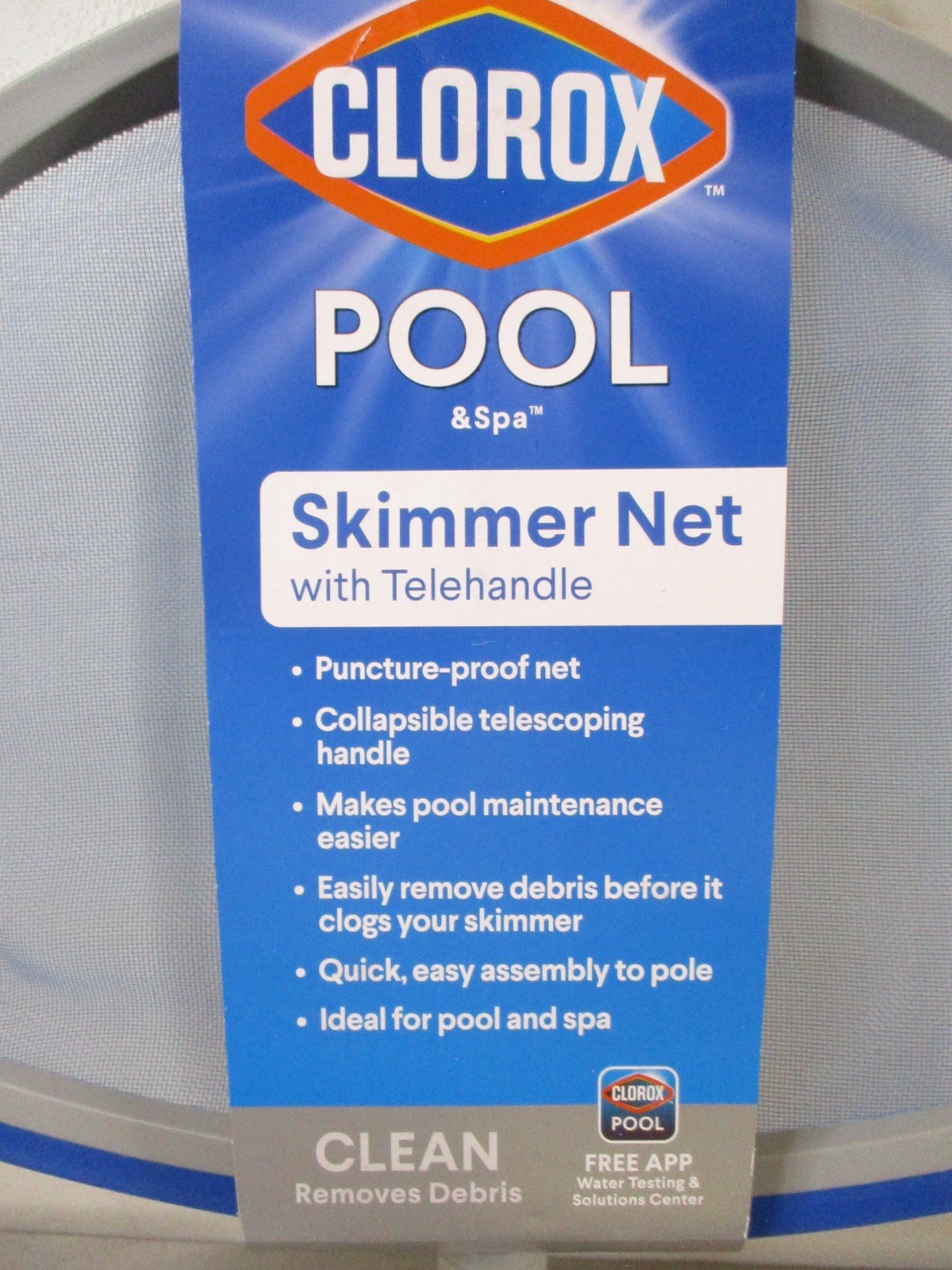 Clorox Pool & Spa Skimmer 4 ft Telescoping Pole for Pools and Spas BRAND NEW