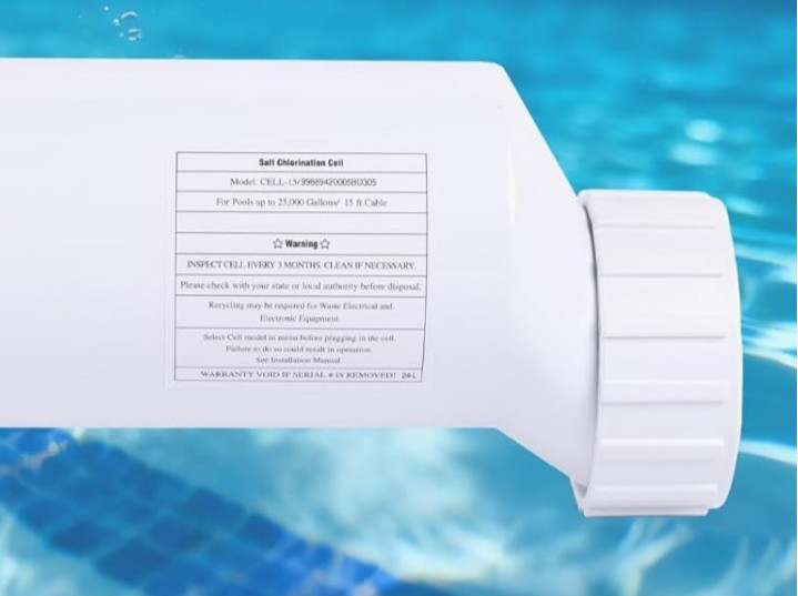 Cell-15 Salt Cell up to 25,000 Gallon Pool Chlorination Salt Chlorine Generator