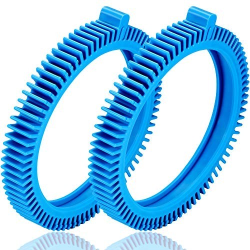 2 Pack Front Tires 7.87 Inch Hump Replacement for 2X 4X Pool Cleaners Heavy