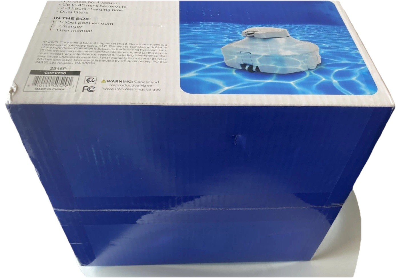 Core Wireless Robotic Pool Vacuum Cleaner Pool Cleaner CRPV750 BRAND NEW