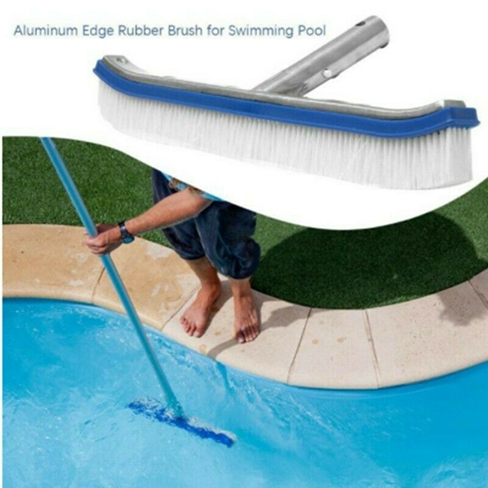 18inch Swimming Pool Wall Floor Algae Heavy Duty Aluminum Back Brush Head Broom