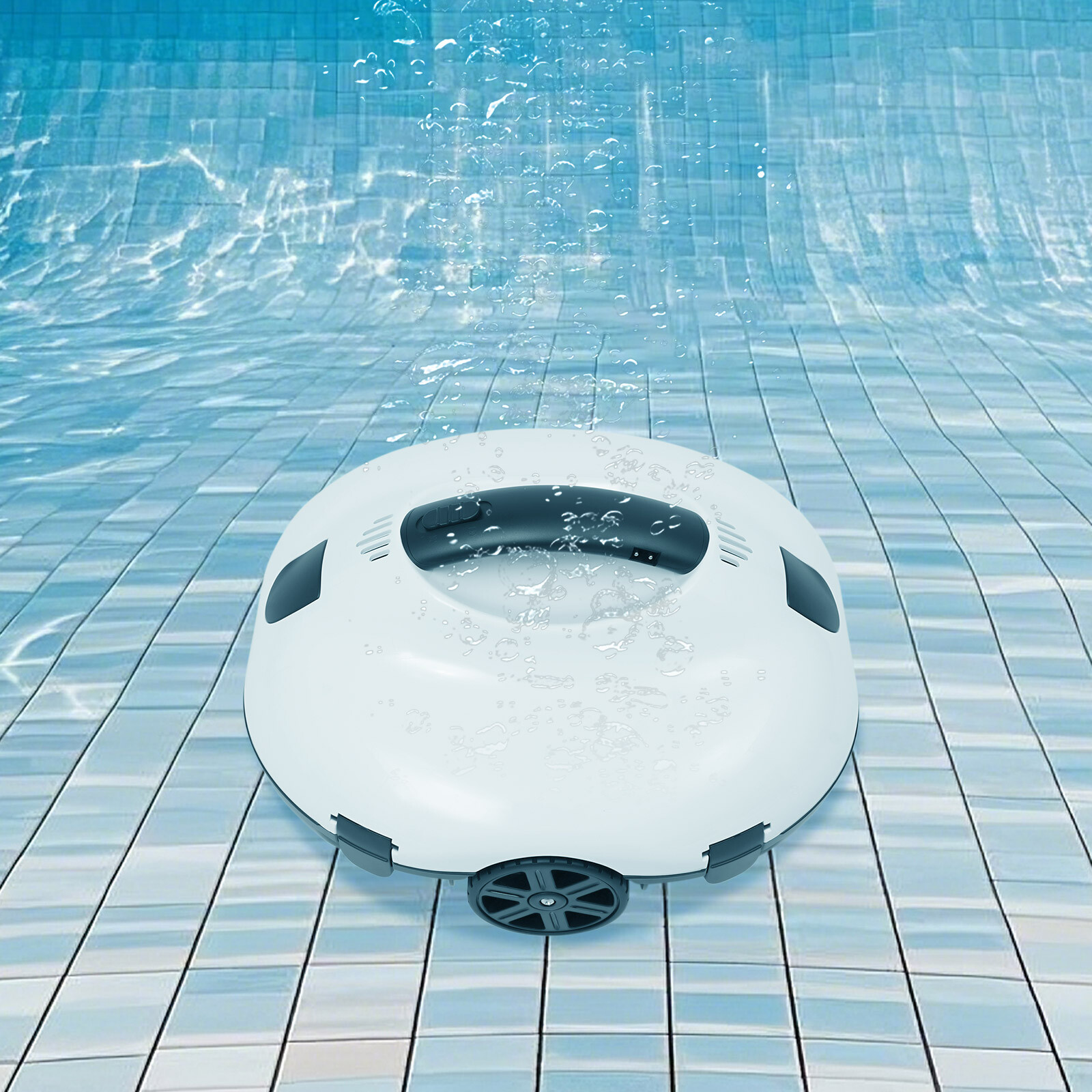 0.5L Pool Cleaner Robotic Swimming Pool Cleaning Machine Automatic Pool Cleaner
