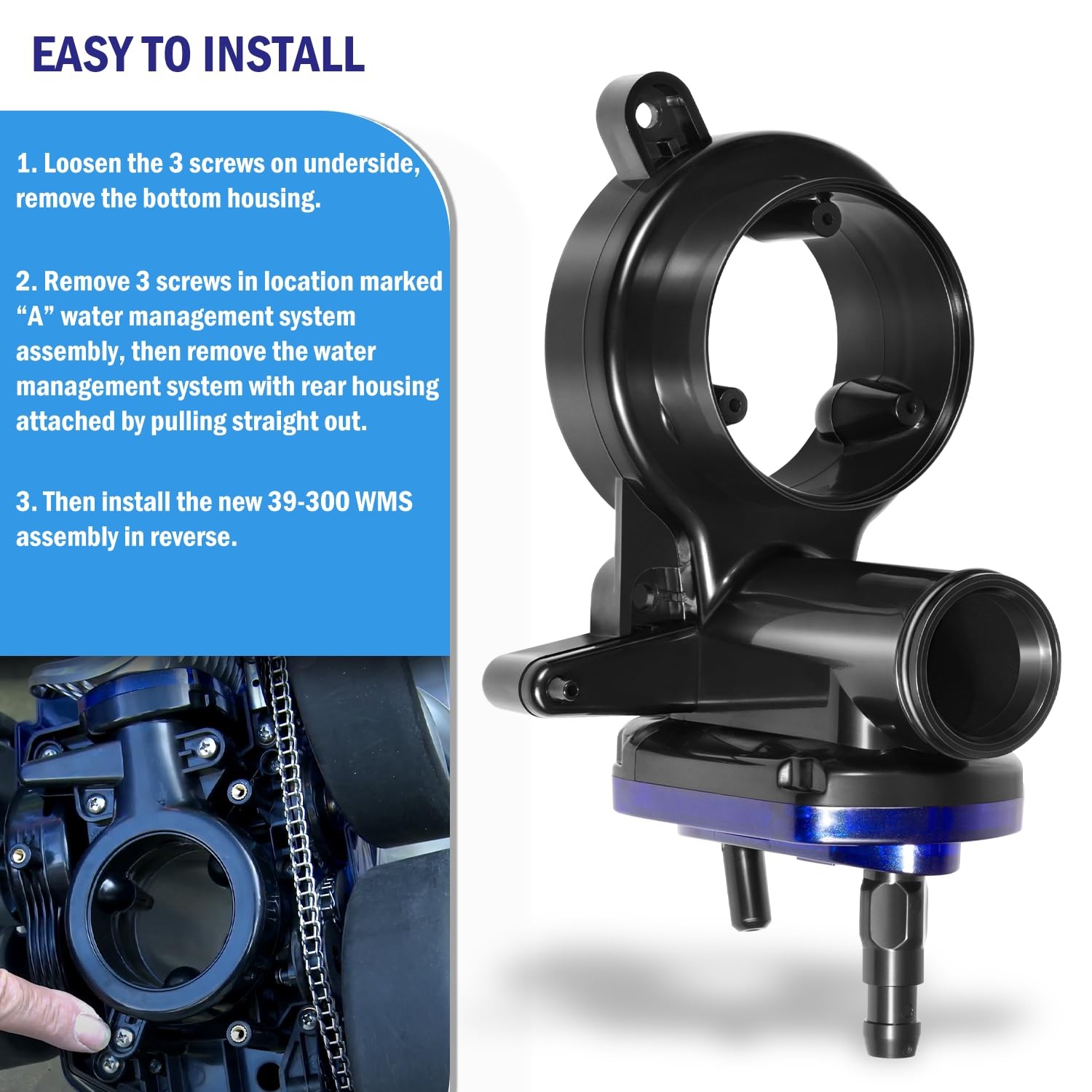 39-300 Water Management System Assembly For Zodiac 3900 P39 Sport Pool Cleaner