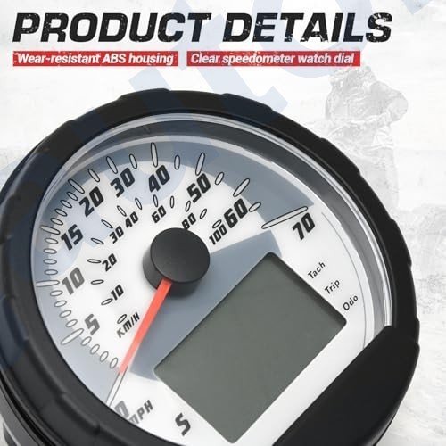 3280431 ATV Speedometer Gauge Cluster Assembly Compatible with Polaris