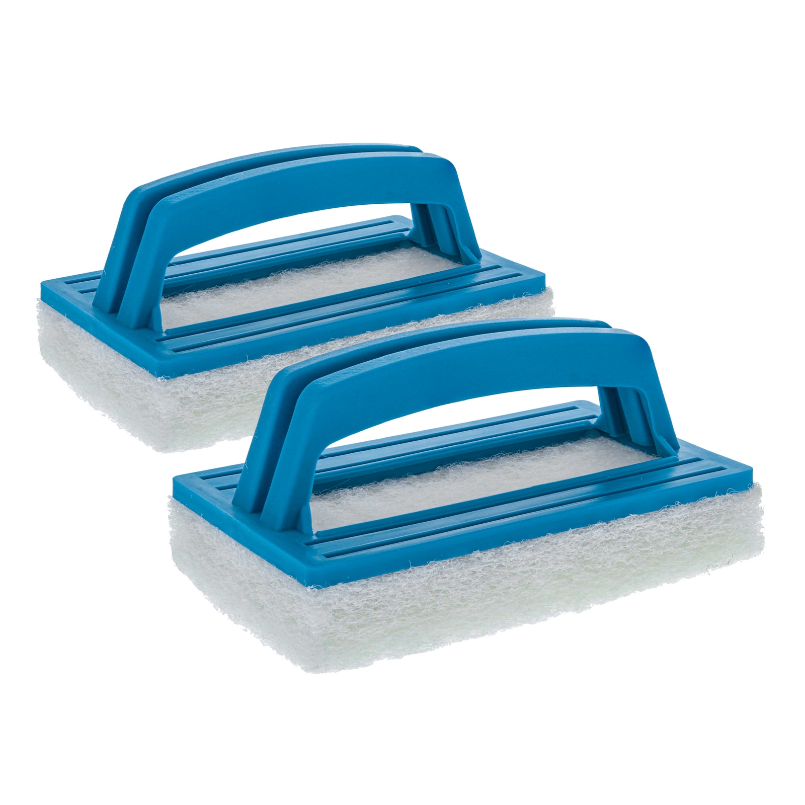 2 U.S. Pool Supply Pool Scrub Brushes – Scrubbing Pads, Tile Cleaning Scrubber