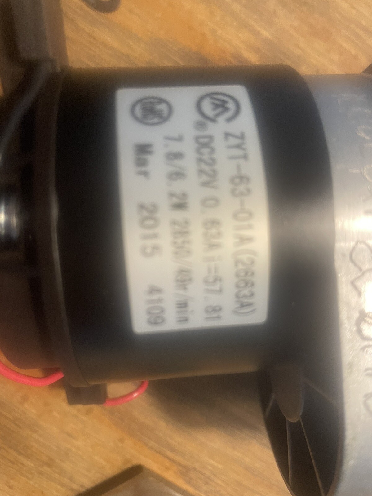 $100 USA Rebuilt 1 YR W HAYWARD SHARKVAC POOL Gear Box Track MOTOR ZYT-63-01A