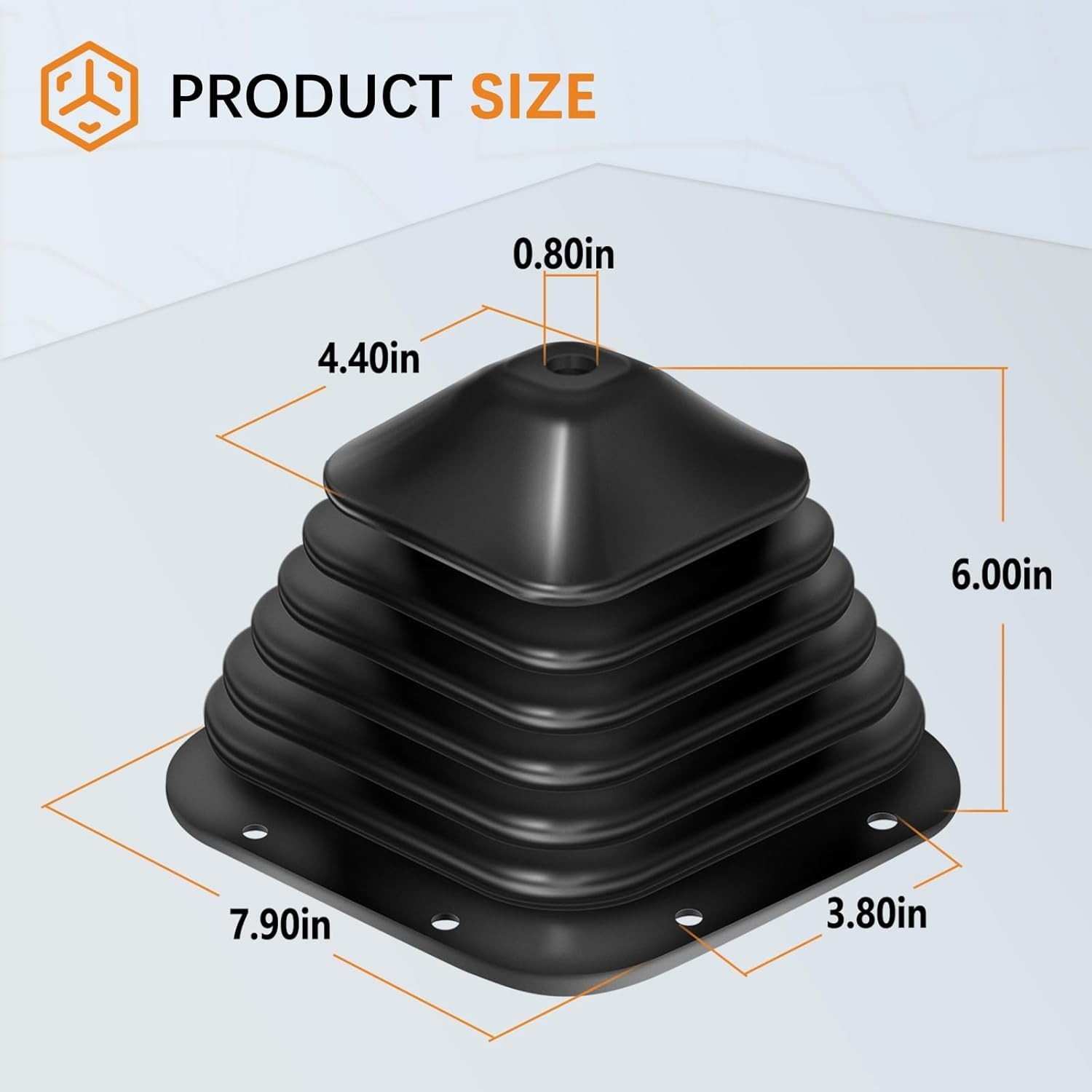 924-5405 Automatic/Manual Transmission Shift Boot Compatible with Select Kenwort