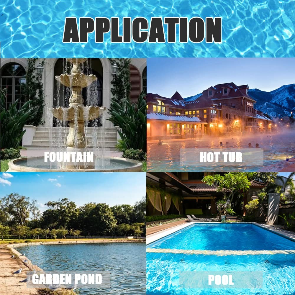 Pool Nets for Cleaning with 3 Section Pole – Swimming Pools & Outdoor Ponds S…