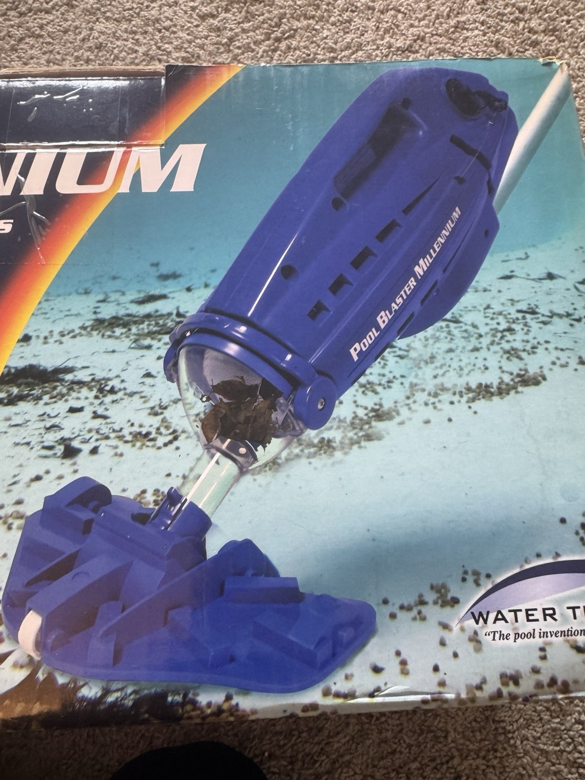 Pool Blaster Milleninium Cordless Pool Vacuum Battery Powered In Box Excellent