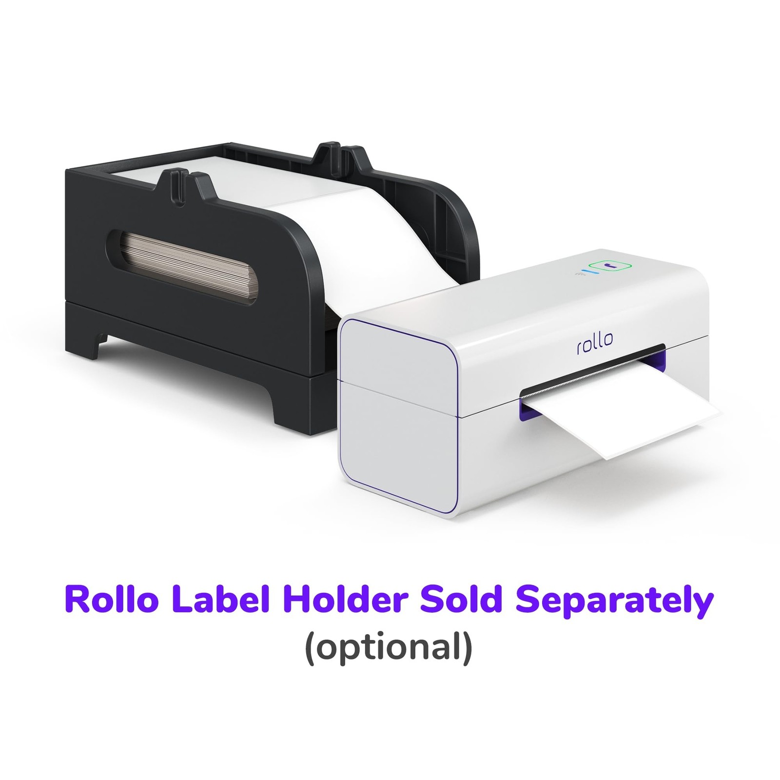 Rollo Direct Thermal Shipping Labels – Pack of 500 4×6 Thermal Labels Fanfold…