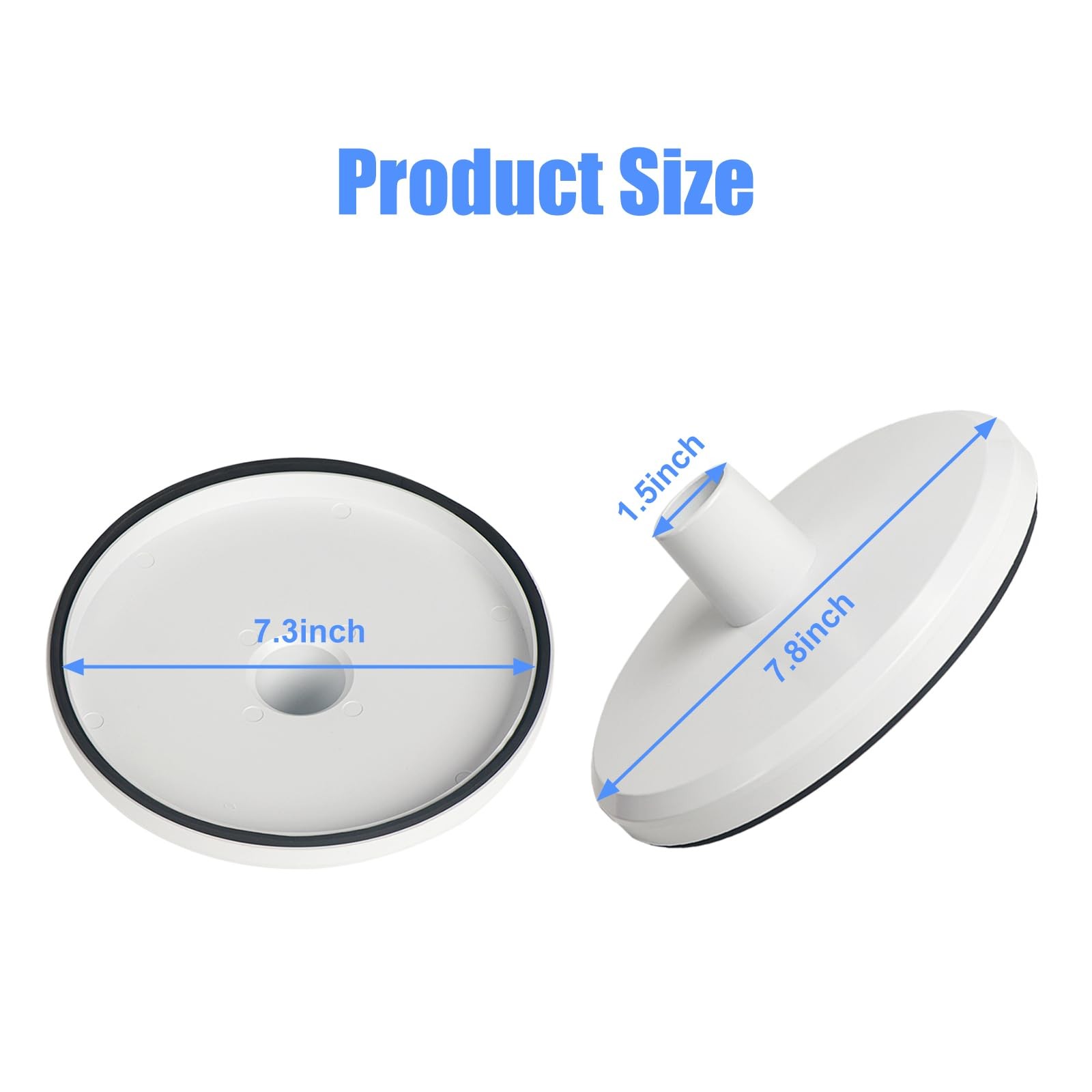 Pool Vacuum Plate for Hayward Skimmers | Fits SP1082, SP1084, SP1085, SP1075