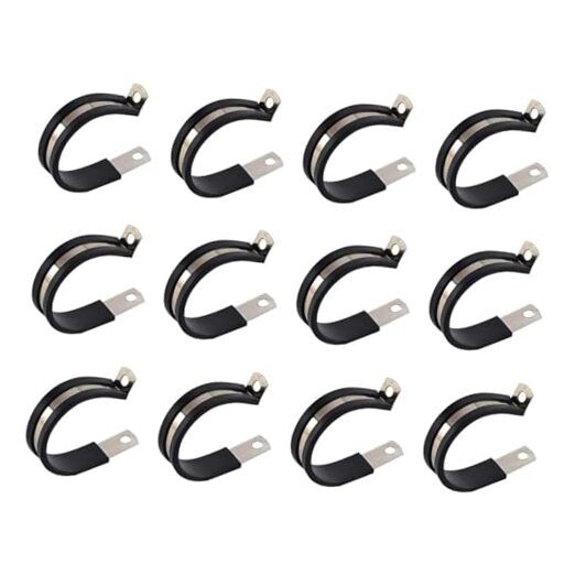 12PCS 1.75 inch UTV ATV Connector Windshield Clamp Compatible with Polaris