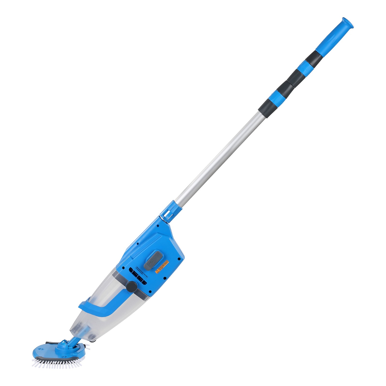 Pool Vacuum Suction/8.5/26GPM Rechargeable Pool Cleaner w/ Hose/Extension Pole