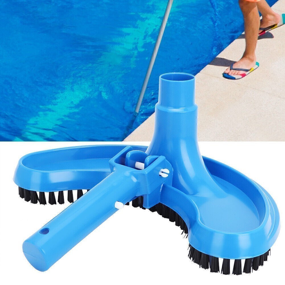 Pool Vacuum Head Half Moon Flexible Swimming Pool Curved Suction Head Cleaning